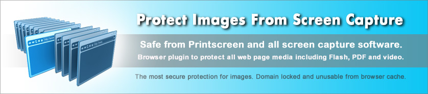 Προστασία αντιγραφής για εικόνες, ιστοσελίδες, και πολυμέσα σελίδων